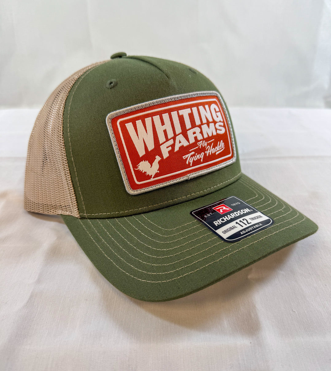 Whiting Farms Snap Back Hat- Olive