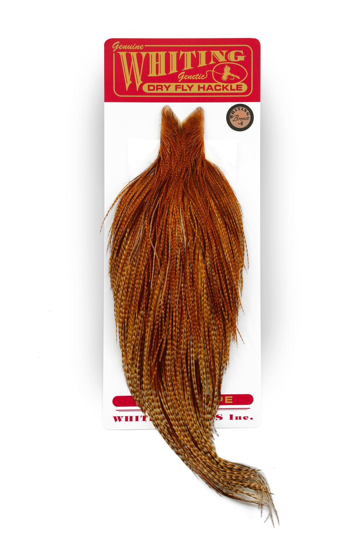 ホワィテング Whiting Hebert ハックル Cree Bronze hebert-miner-cape-bronze-dun-