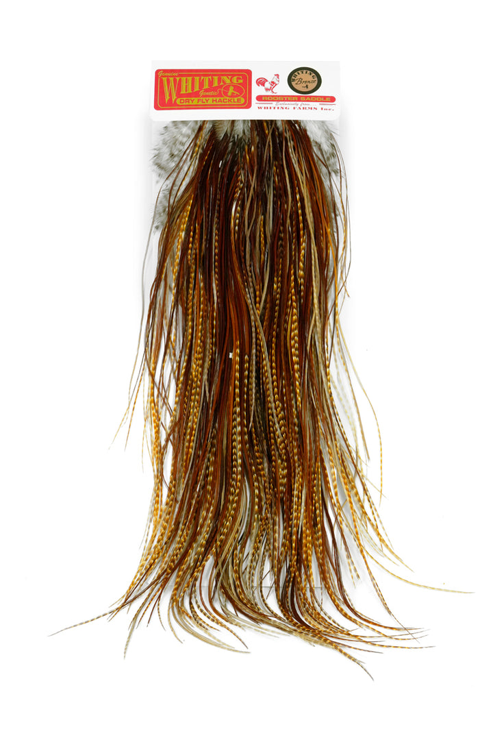 Whiting Bronze Midge Saddle