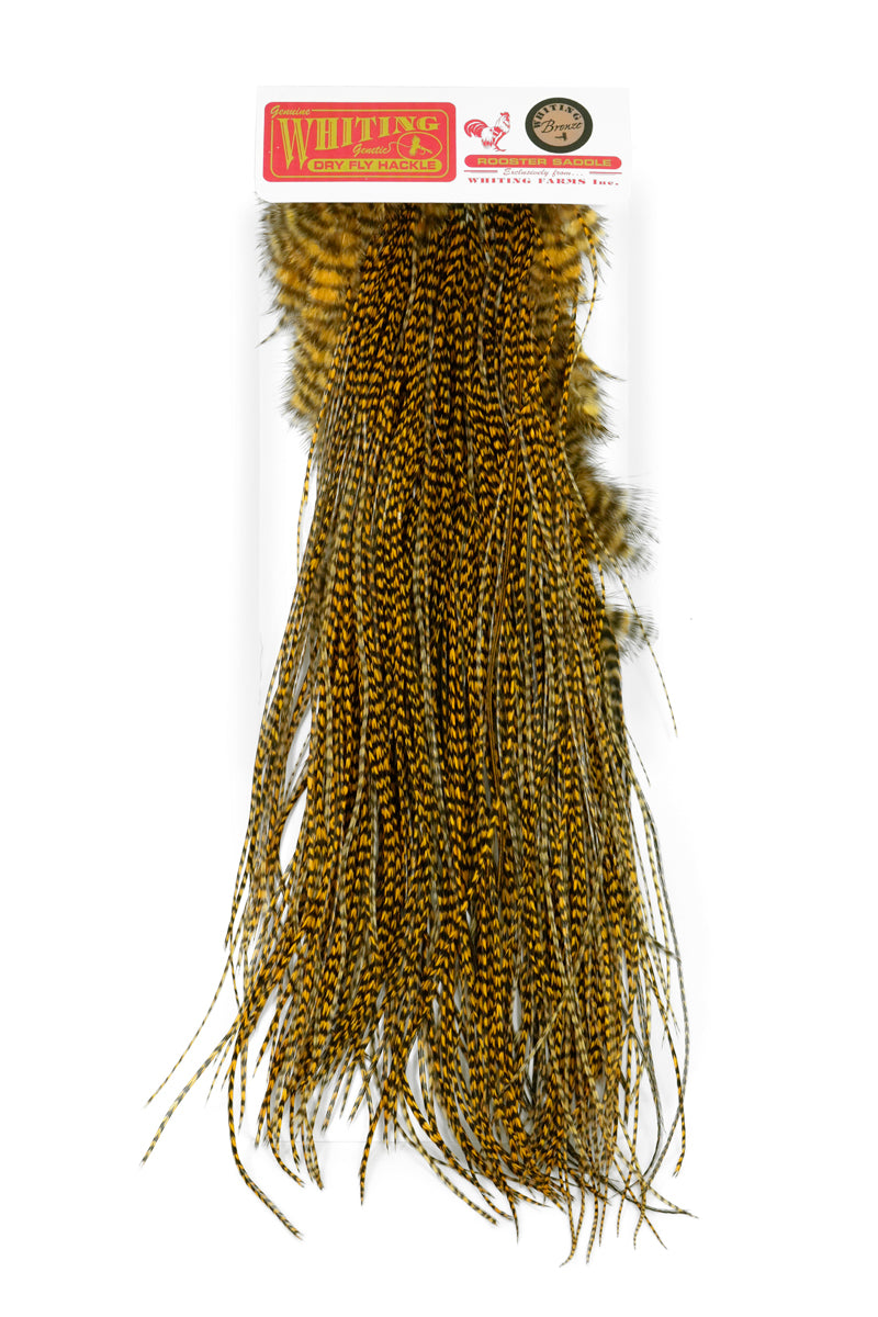 Whiting Bronze Midge Saddle