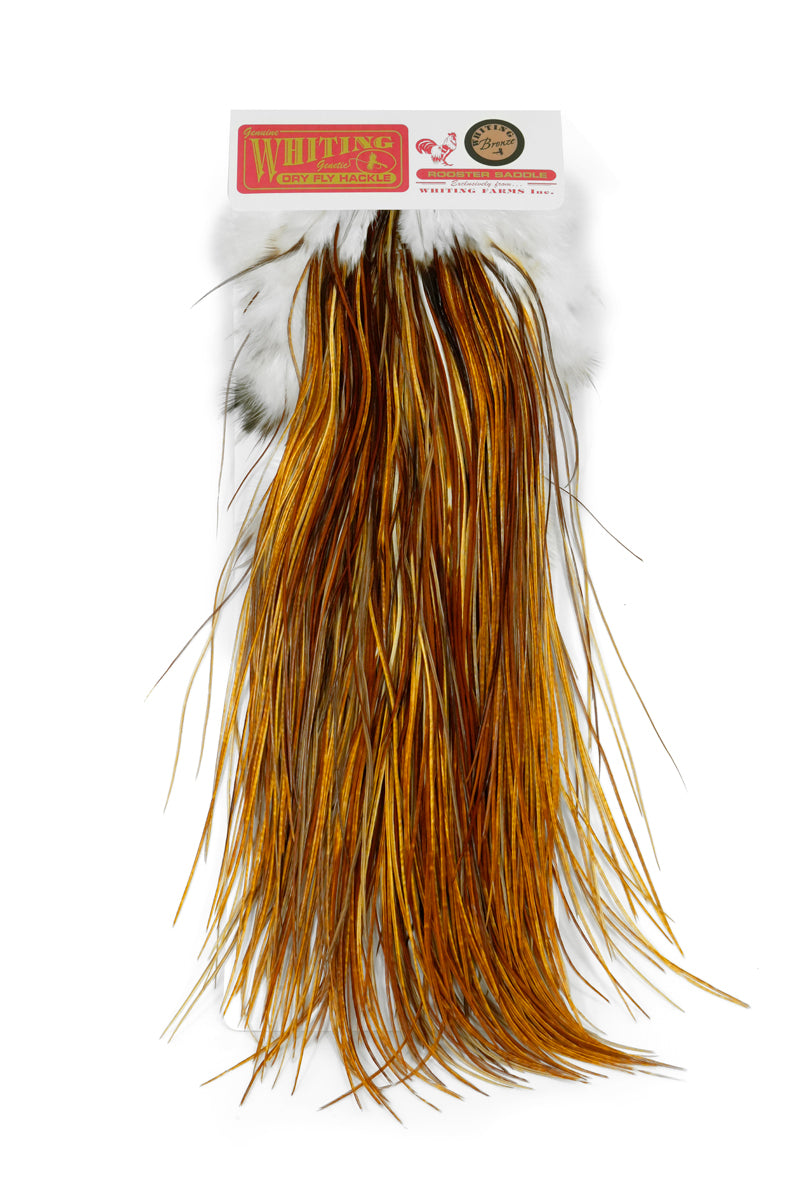 Whiting Bronze Midge Saddle